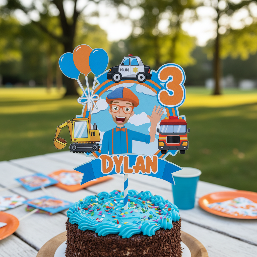 Cake Topper Blippi - Image 2