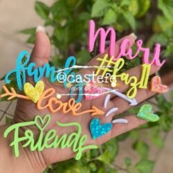 Cake Topper Lettering