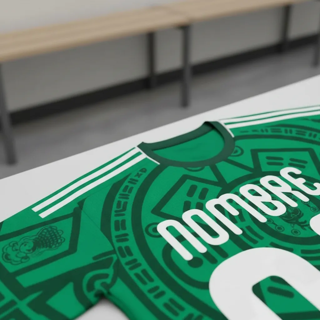 Plantillas Jersey México 2026 + Tipografía - Imagen 7