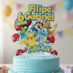 Cake Topper Pokémon