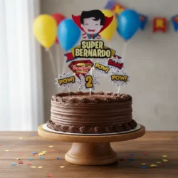 Alternative view of Cake Topper SuperMan Baby