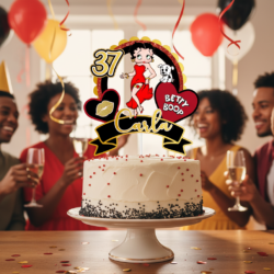 Alternative view of Cake Topper Betty Boo