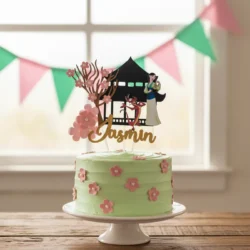 Alternative view of Cake Topper Mulán