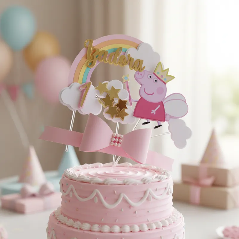 Cake Topper Peppa - Imagen 4