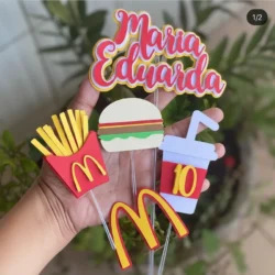 Alternative view of Cake Topper MC Donald