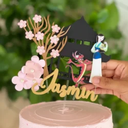 Cake Topper Mulán