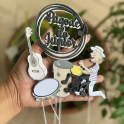 Cake Topper Músico