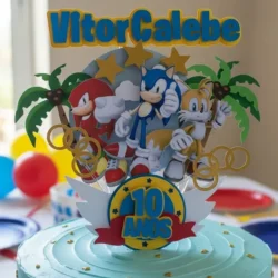 Cake Topper Sonic