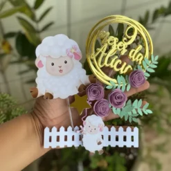 Cake Topper Oveja