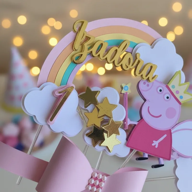 Cake Topper Peppa