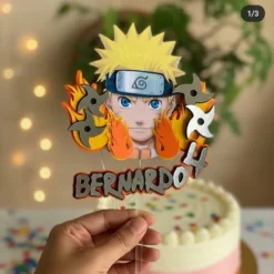 Alternative view of Cake Topper Naruto