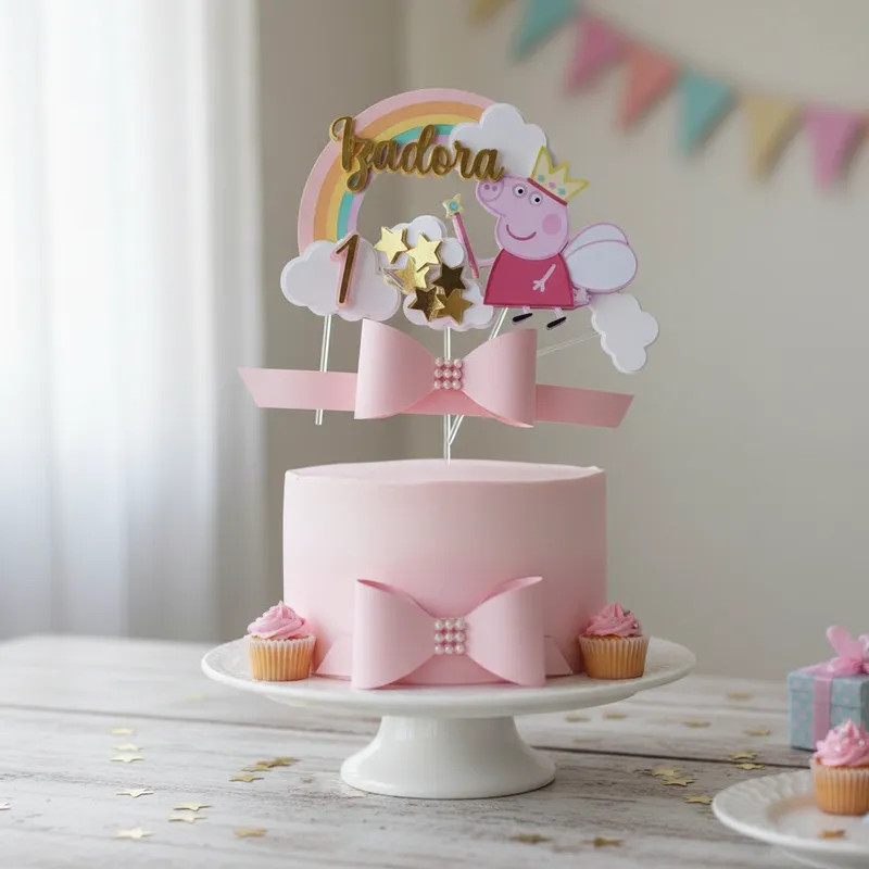 Cake Topper Peppa - Imagen 3