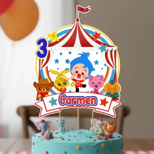Cake Topper Clown Plim Plim