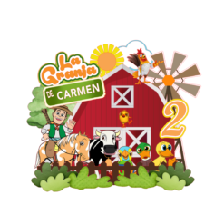 Cake Topper Farm Zenon