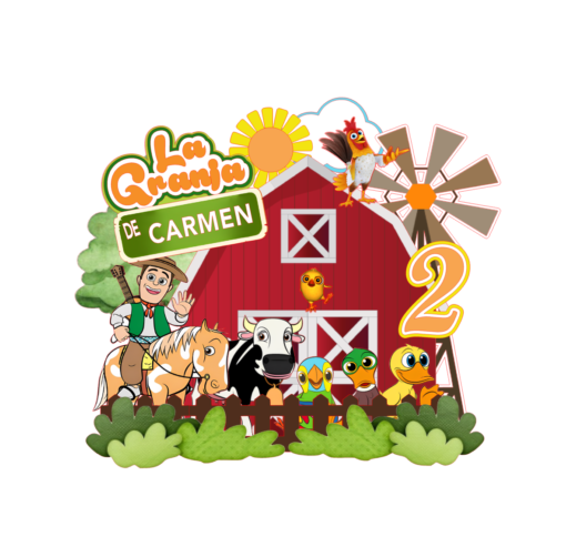 Cake Topper Farm Zenon