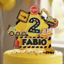 Cake topper Construction