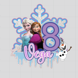 Cake topper Frozen