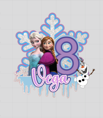 Cake topper Frozen