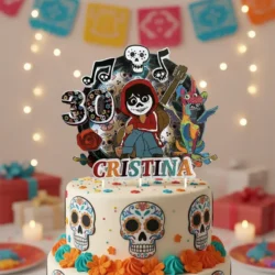 Alternative view of Cake Topper Coco