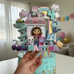 Alternative view of Cake Topper Gaby Doll House
