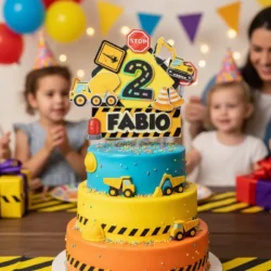 Alternative view of Cake topper Construction