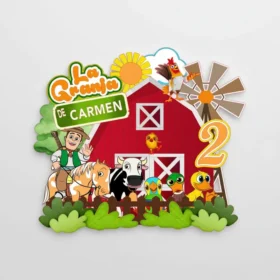 Cake Topper Farm Zenon
