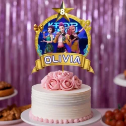 Alternative view of Kpop Demon Hunters CANVA Cake Topper Bundle 12