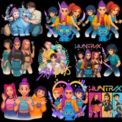 Alternative view of Paquete de PNG de Kpop Demon Hunters Más de 50 PNG