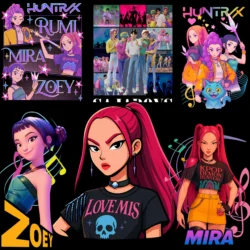 Paquete de PNG de Kpop Demon Hunters Más de 50 PNG