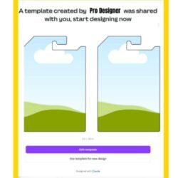 Alternative view of Plantilla editable de Canva para caja de naipes