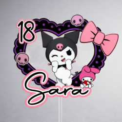 Cake Topper Kuromi
