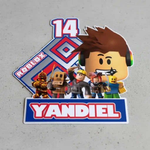 Cake Topper Roblox Cake Topper Roblox
