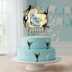 Alternative view of Cake Topper Skating