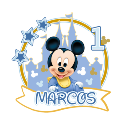 Alternative view of Cake Topper Mickey Baby