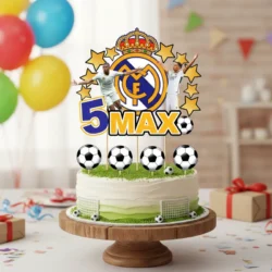 Alternative view of Cake Topper Real Madrid Stars