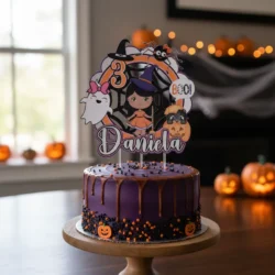 Alternative view of Cake Topper LITTLE WITCH