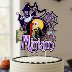 The Nightmare Before Christmas Cake Topper