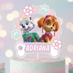 Cake Topper Sky y Snow