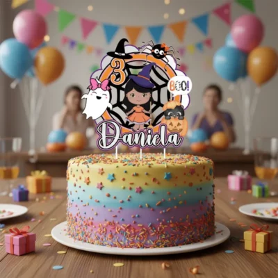 Cake Topper LITTLE WITCH