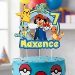 Cake Topper Pokemón