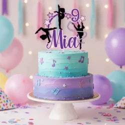 Alternative view of Cake Topper Rhythmic Gymnastics