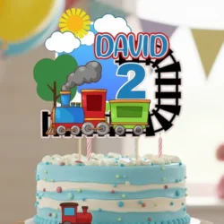 Cake Topper Train