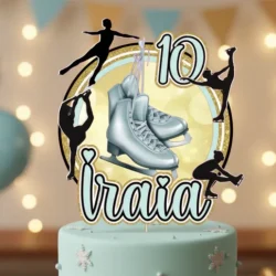 Cake Topper Skating