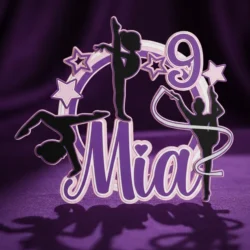 Cake Topper Rhythmic Gymnastics