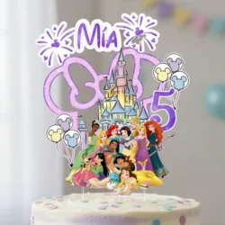 Cake Topper Princesas Disney 2