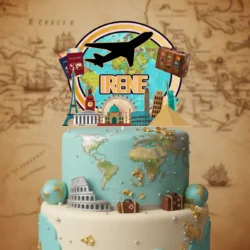 Cake Topper Travel