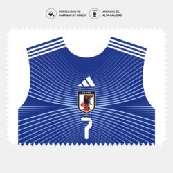 Alternative view of Plantillas Jersey Japón 2026.2027 + Tipografía