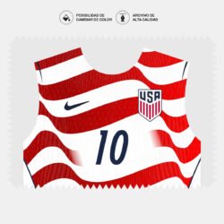 Alternative view of Plantillas Jersey Estados Unidos 2026.2027 + Tipografía