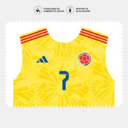 Alternative view of Plantillas Jersey Colombia 2026.2027 + Tipografía