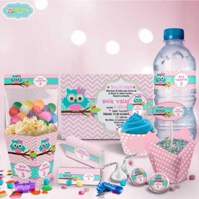 Kit Imprimible Búho